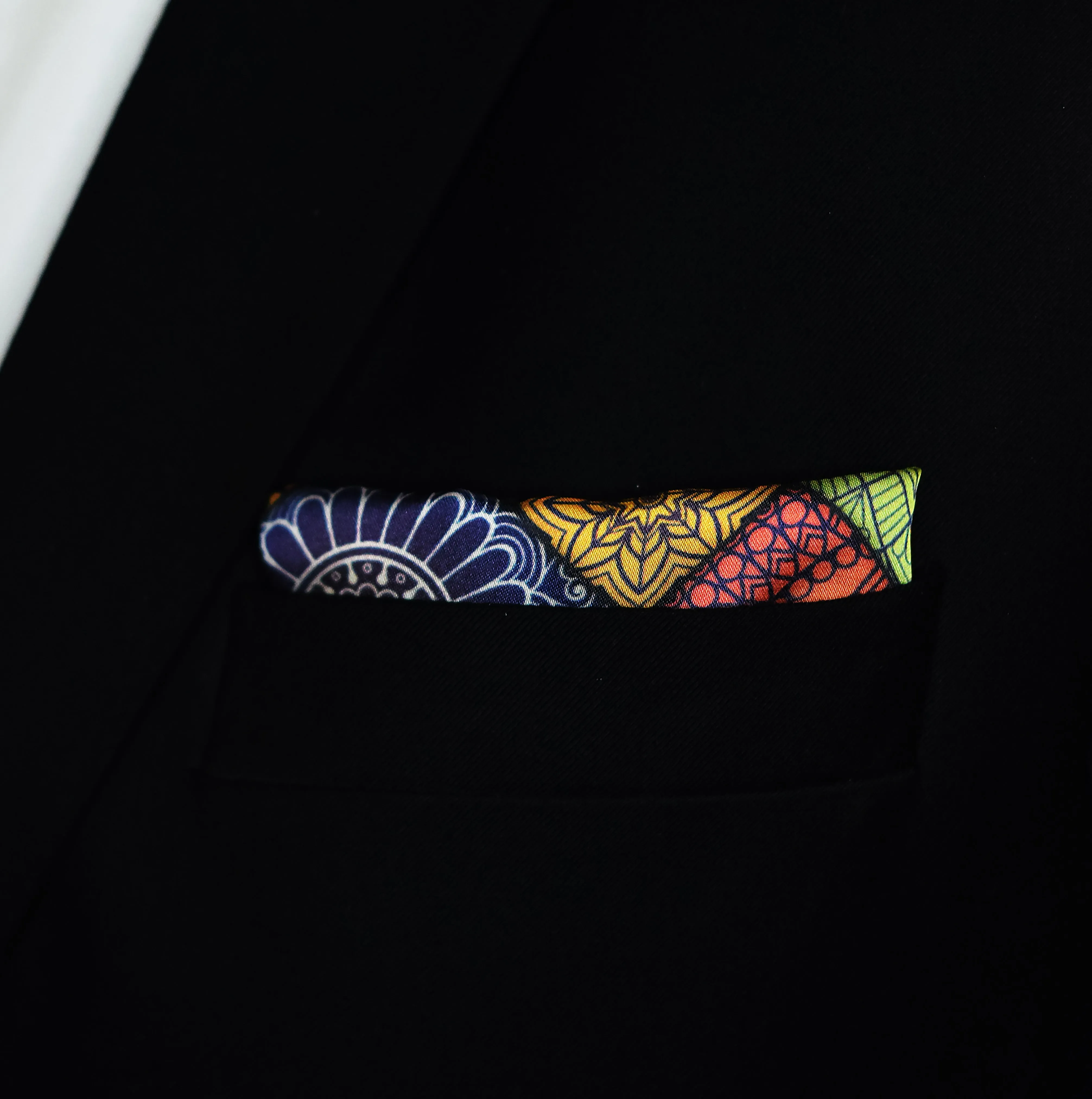 Abstract Matrix – Silk Pocket Squares