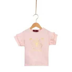 Aigner Kids Baby Girl's Pink Butterfly T-Shirt