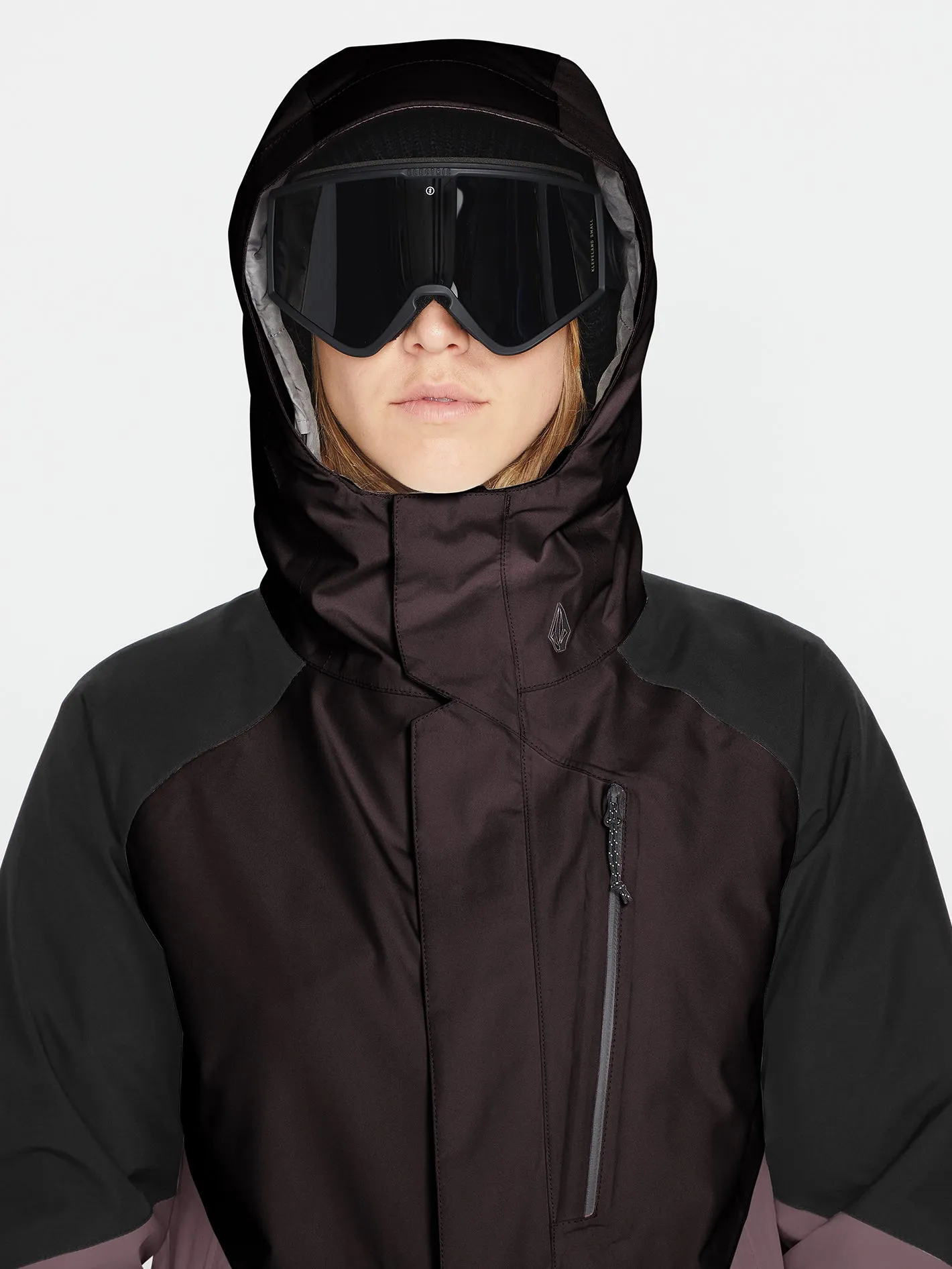 Aris Insulated Gore-Tex Jacket - Black Plum