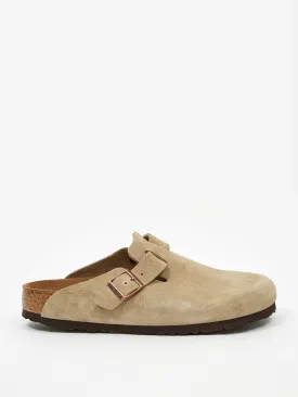 Birkenstock Boston Suede W - Taupe