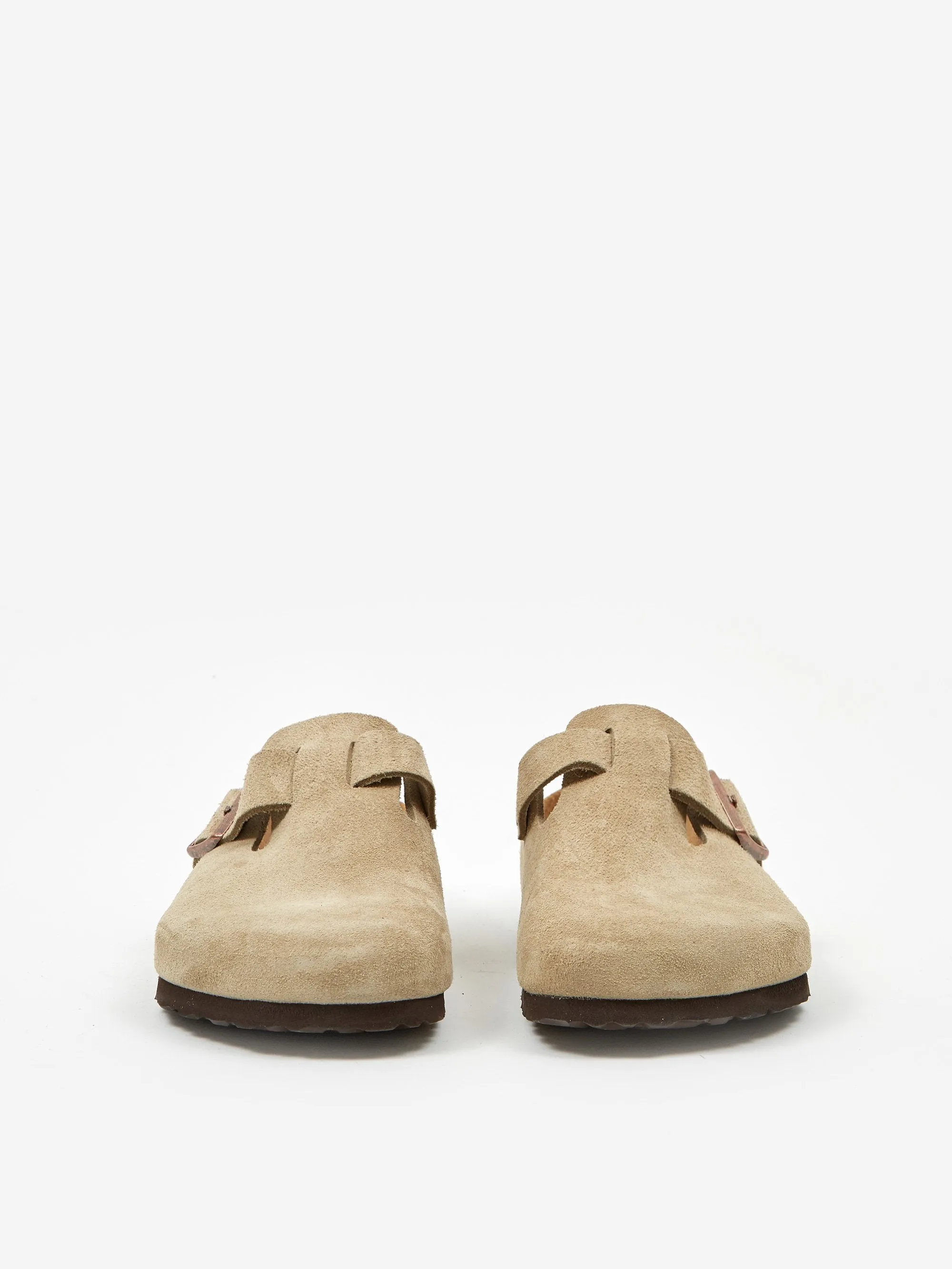 Birkenstock Boston Suede W - Taupe