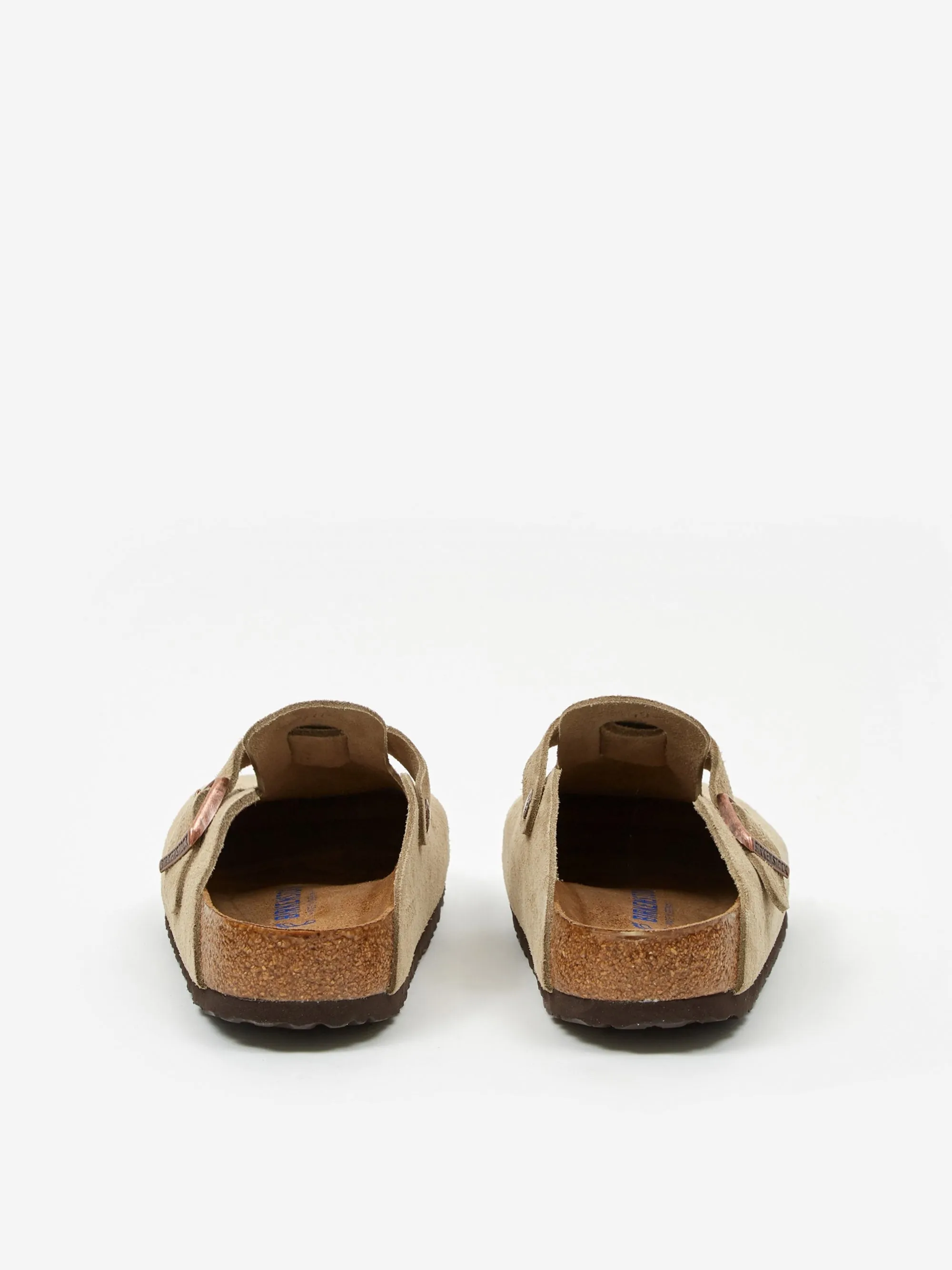 Birkenstock Boston Suede W - Taupe