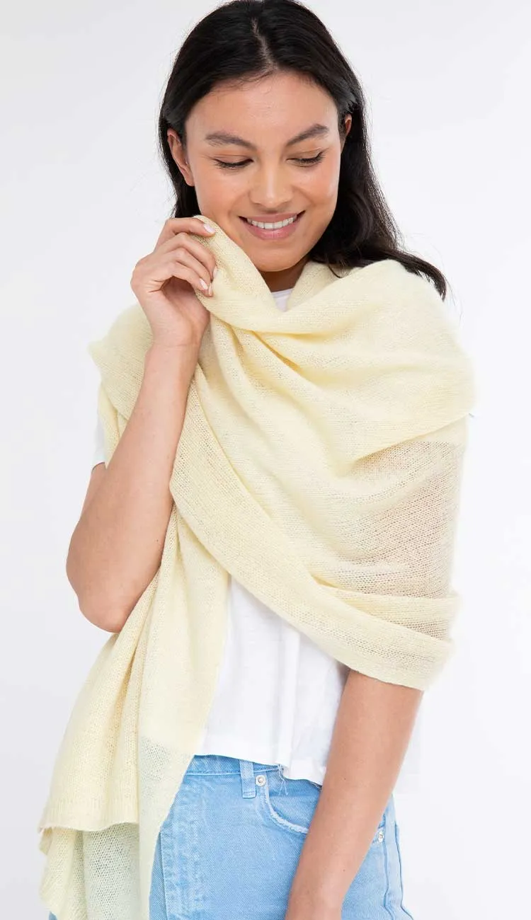 Cashmere Breezy Travel Wrap