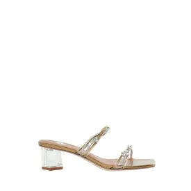 EBI60-251 Sandal Heels - Bronze Gold