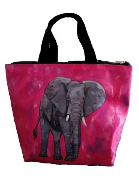 Elephant Lunch Bag - Kelly