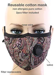 Fashion Forward Breathable Mask with filters