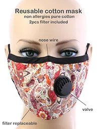 Fashion Forward Breathable Mask with filters