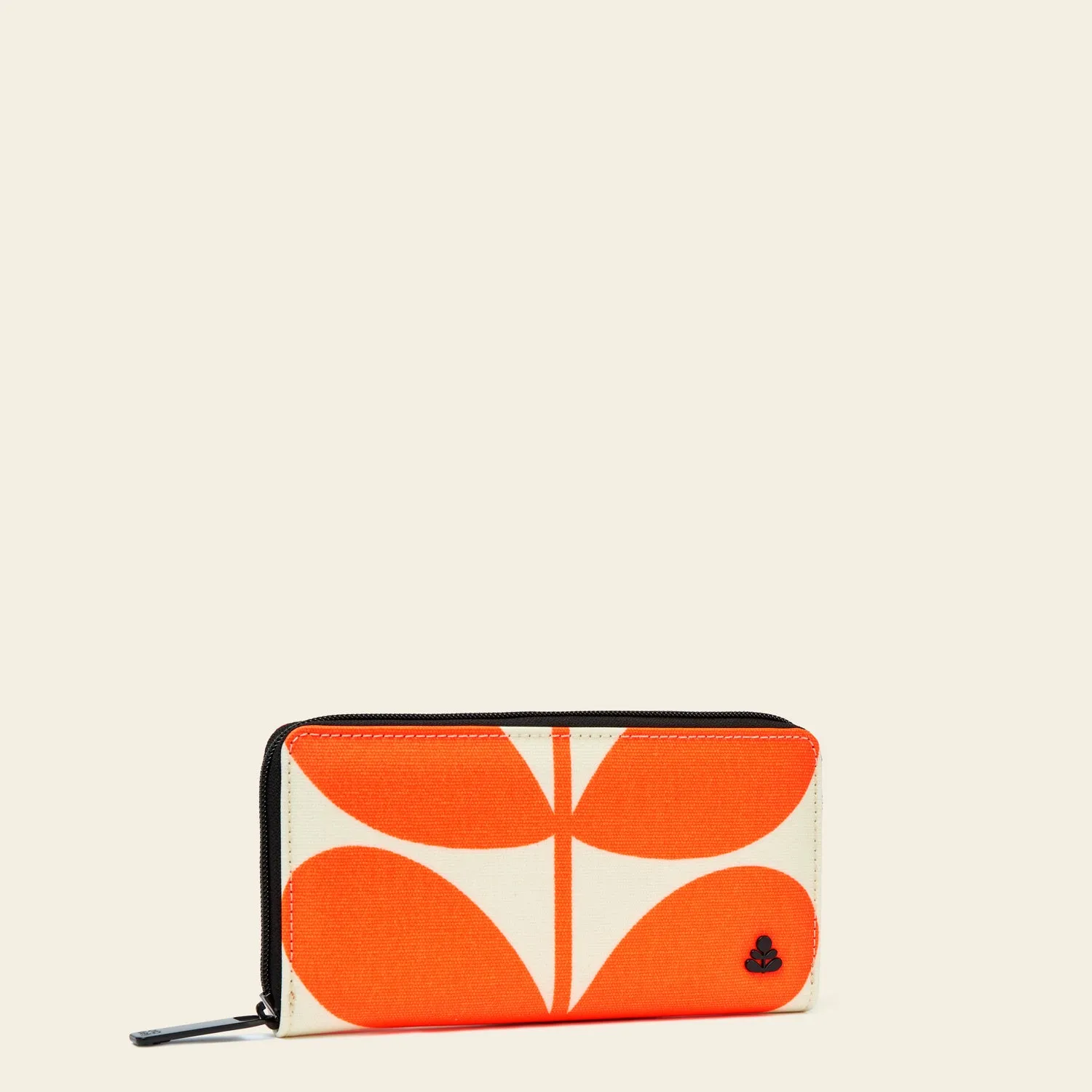 Forget Me Not Wallet - Solid Stem Neon Orange