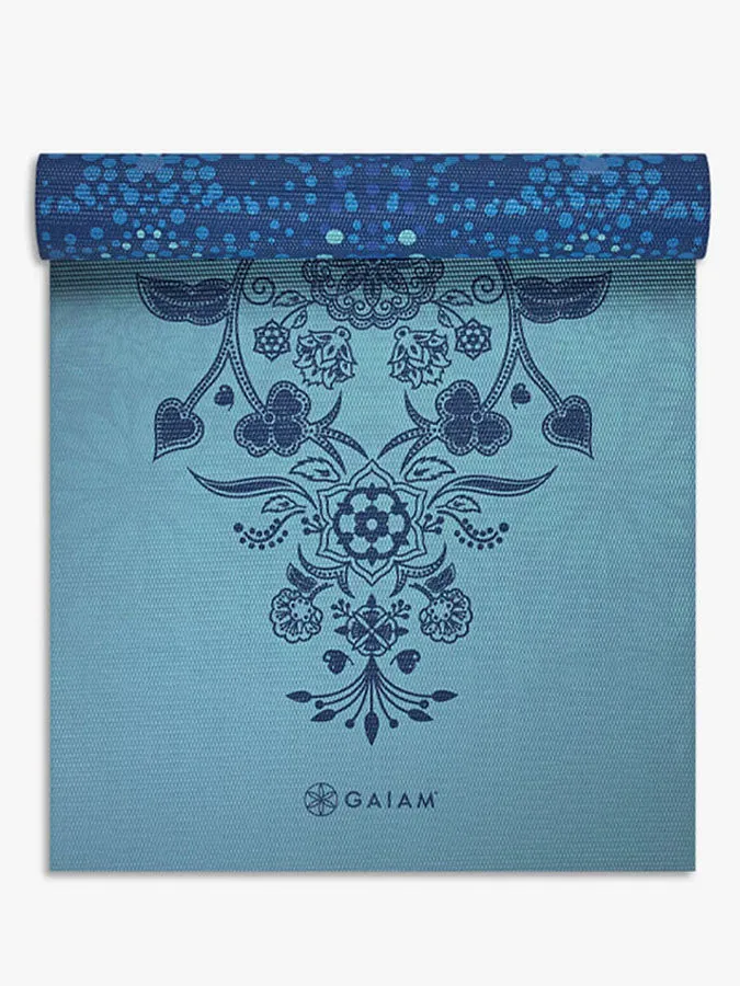 Gaiam Reversible Mystic Sky Yoga Mat 6mm