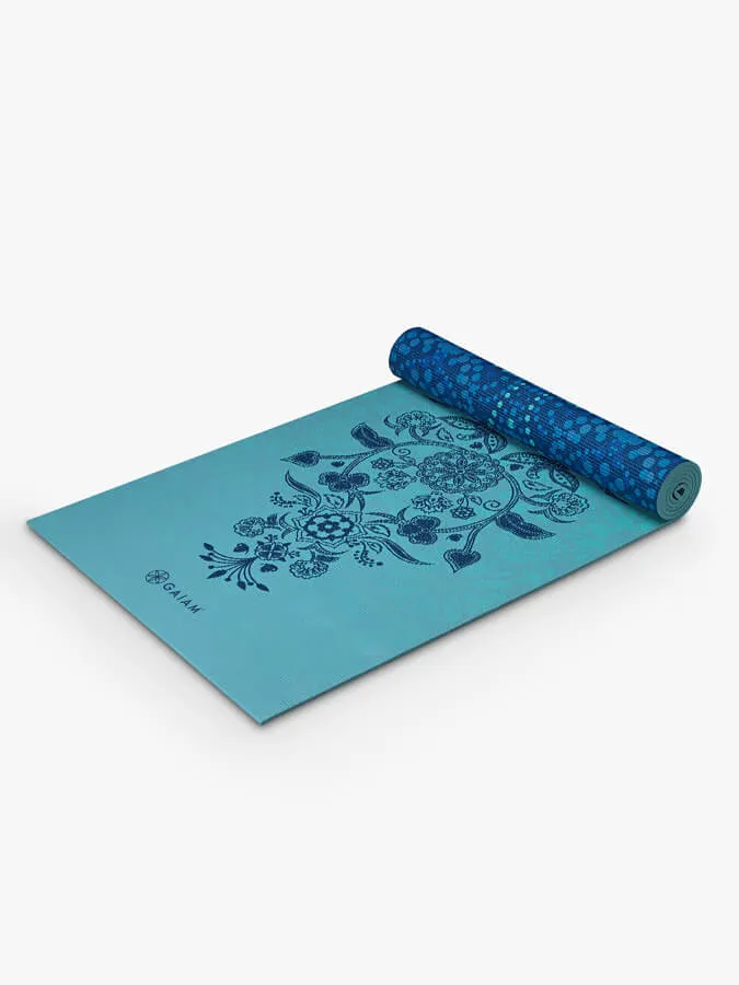 Gaiam Reversible Mystic Sky Yoga Mat 6mm