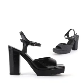 JANGMI - ankle strap platform sandal