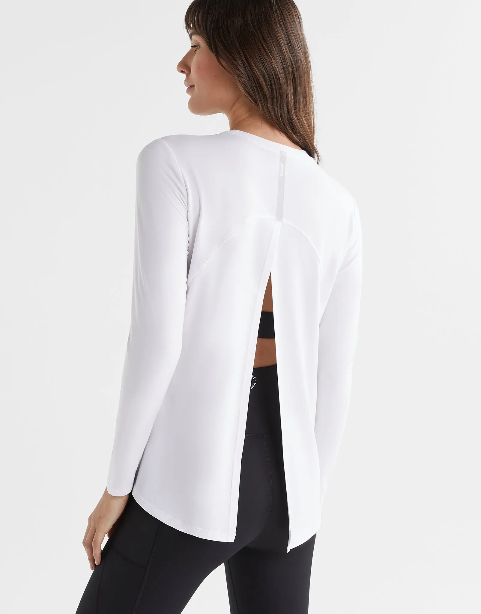 KENDALL Long Sleeve Top - White