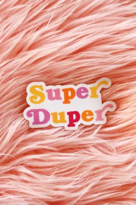 luella sticker - super duper