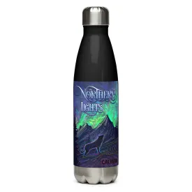 Northern Lights Stainless steel water bottle