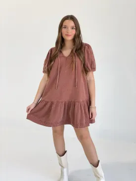 Rustic Chic Mini Dress