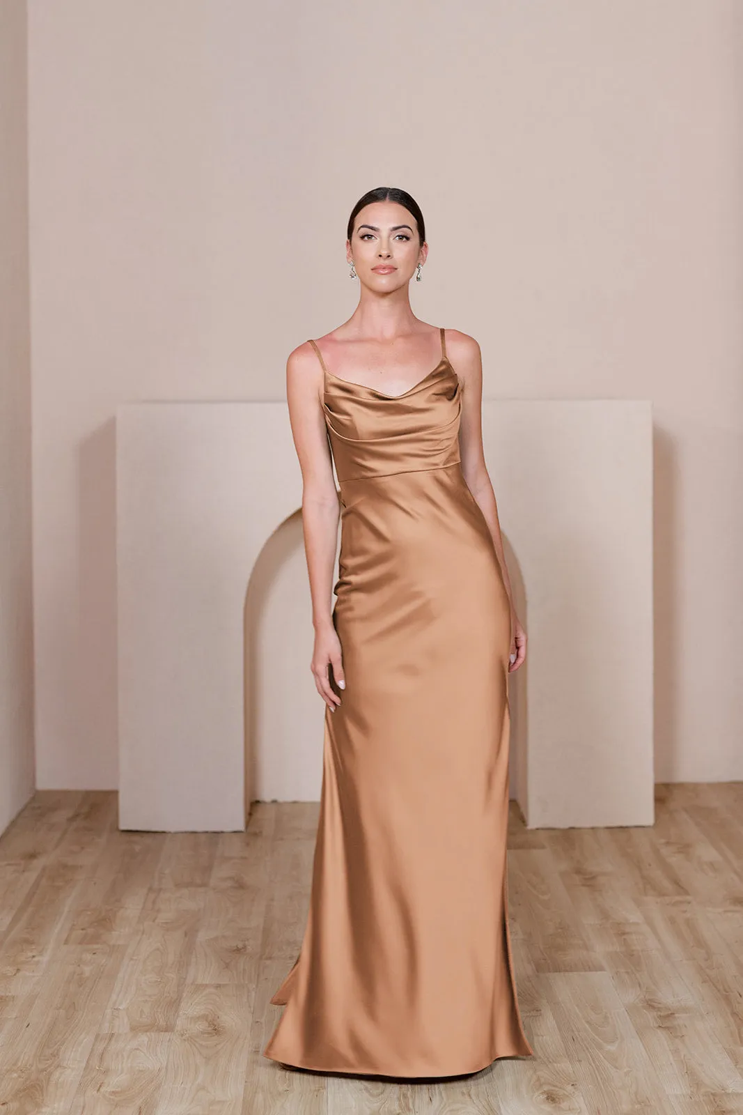 Skye Satin Dress | Made To Order