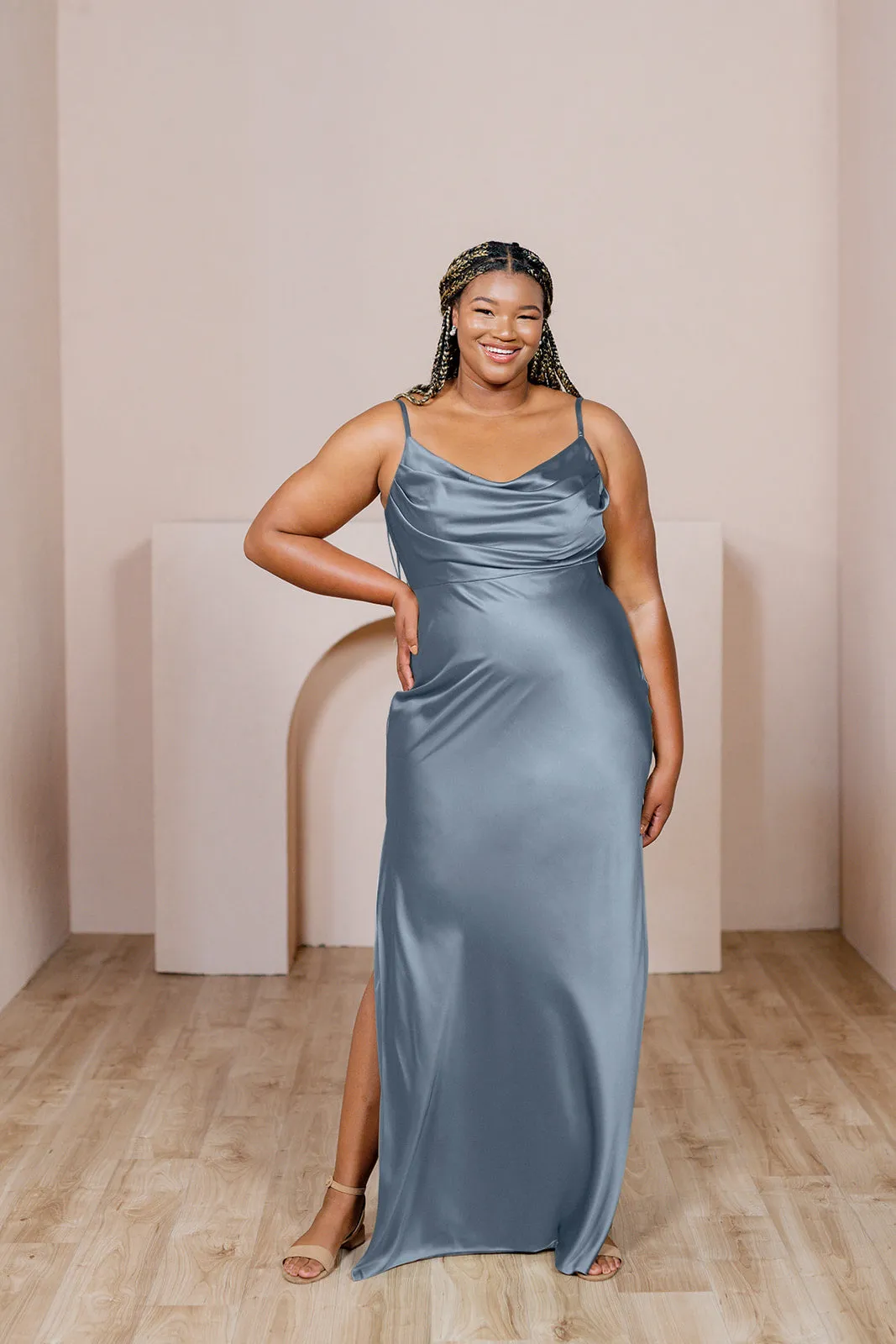 Skye Satin Dress | Made To Order