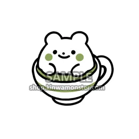 Sticker: Matcha Bear