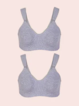 The Vivien - Sport Wirefree Nursing Bra 2-Pack